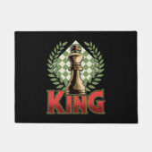 Schach King Fußmatte (Vorderseite)
