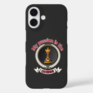 Schach King Laurel Crown Passion Strategy Power iPhone 16 Hülle