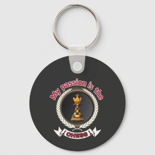 Schach King Laurel Crown Passion Strategy Power Schlüsselanhänger