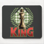 Schach King Mousepad (Vorne)