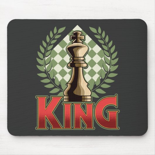 Schach King Mousepad (Vorne)