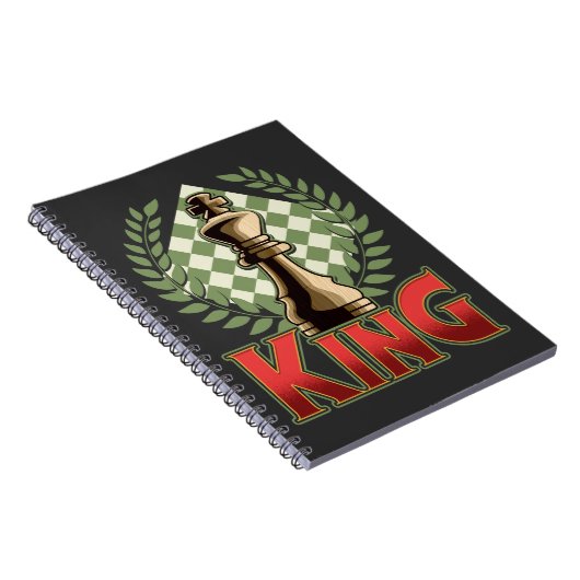 Schach King Notizblock (Rechte Seite)