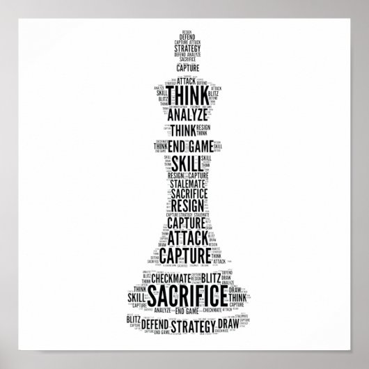 Schach King Poster (Vorne)