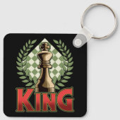 Schach King Schlüsselanhänger (Rückseite)