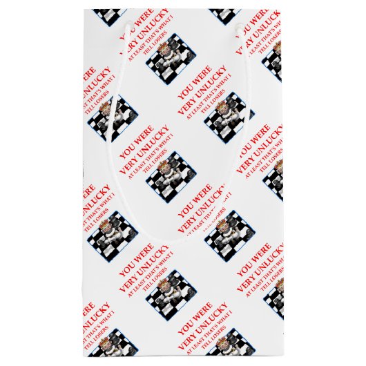 Schach Kleine Geschenktüte (Rückseite)