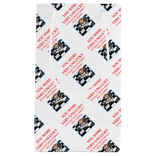 Schach Kleine Geschenktüte (Vorderseite)