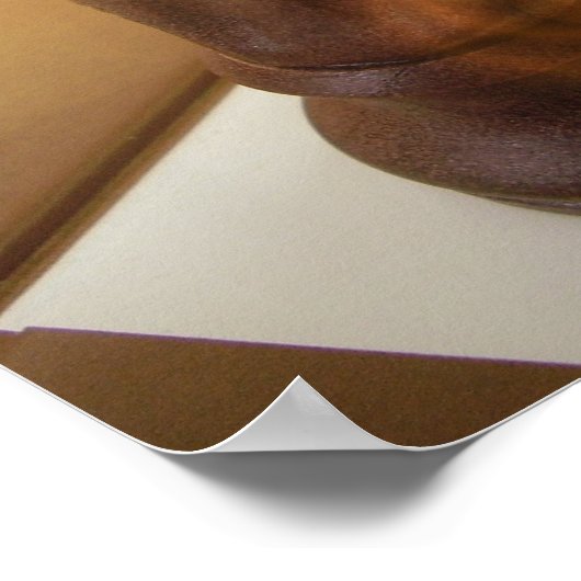 Schach Knight Poster Print (Ecke)