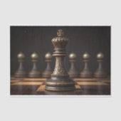 Schach König Dekoupage Seidenpapier (Vorderseite)