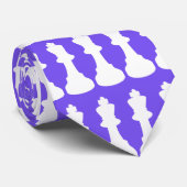 Schach-König Neck Tie Krawatte (Gerollt)