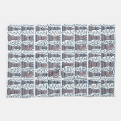 Schach-Küchenhandtuch Geschirrtuch (Horizontal)