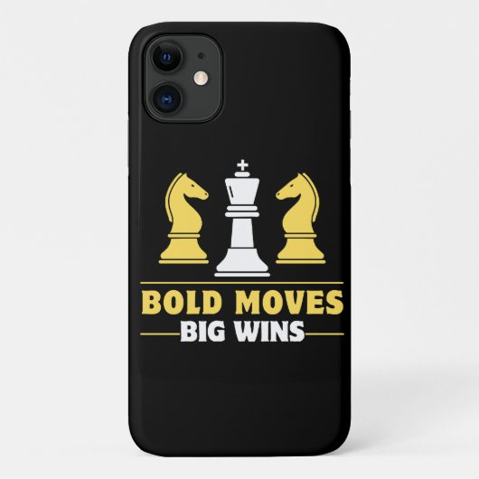 Schach - Kühne Bewegungen, große Siege Case-Mate iPhone Hülle (Rückseite)