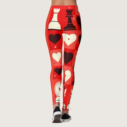 Schach Leggings (Rückseite)