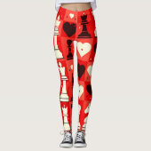 Schach Leggings (Vorderseite)