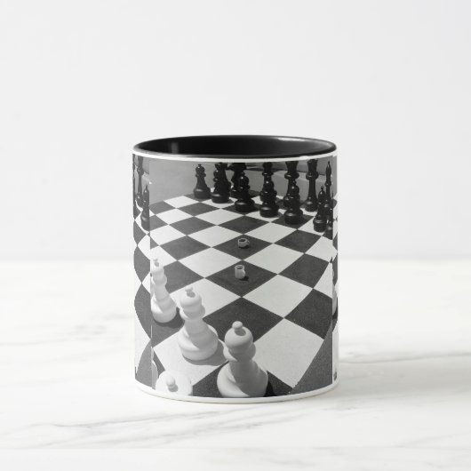 Schach-Leidenschafts-Kaffee-Mag Tasse (Zentrum)
