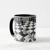 Schach-Leidenschafts-Kaffee-Mag Tasse (Vorderseite Links)