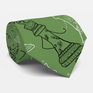 Schach-Liebe-Krawatte Krawatte