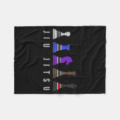 Schach Lover | Ich habe Phantastische Bewegung Sch Fleecedecke (Vorderseite (Horizontal))