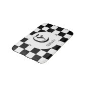 Schach-Lover-Individuelle Name Badematte (Schrägansicht)