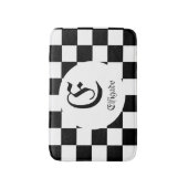 Schach-Lover-Individuelle Name Badematte (Vorderseite Vertikal)
