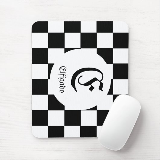 Schach-Lover-Individuelle Name Mousepad (Mit Mouse)