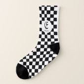 Schach-Lover-Individuelle Name Socken (Links - Außen)