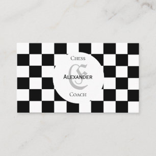 Schach-Lover-Individuelle Name Visitenkarte