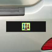 Schach Lover | Queen King Bishop Chess Autoaufkleber (Auf Auto)