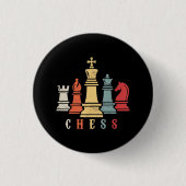 Schach Lover | Schach-Set-Gutschein Button (Vorderseite)