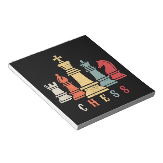 Schach Lover | Schach-Set-Gutschein Notizblock (angewinkelt)