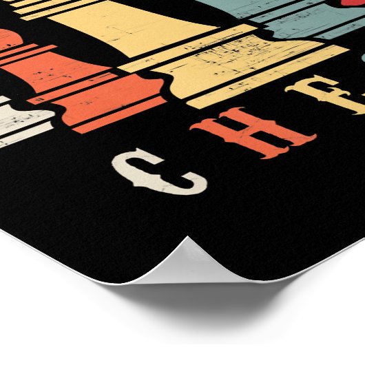 Schach Lover | Schach-Set-Gutschein Poster (Ecke)