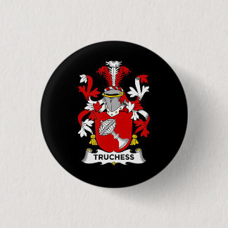 Schach Lover | Truchess-Wappen - Familienwappen Button