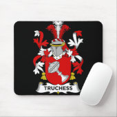 Schach Lover | Truchess-Wappen - Familienwappen Mousepad (Mit Mouse)