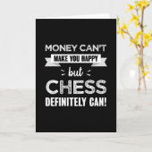 Schach macht dich glücklich karte (Gelbe Blume)