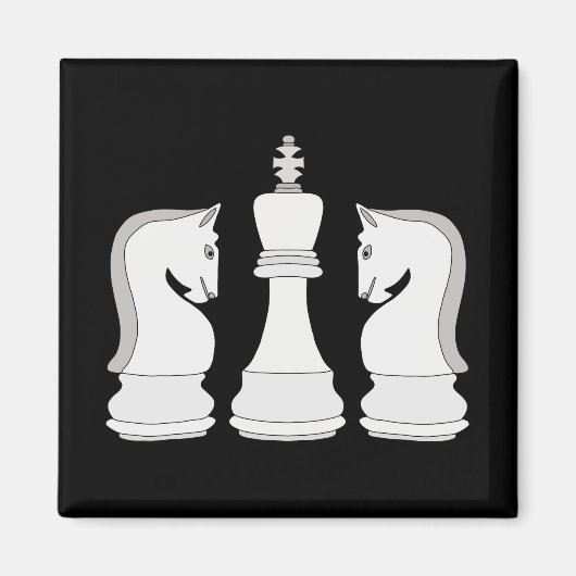 Schach Magnet (Vorne)