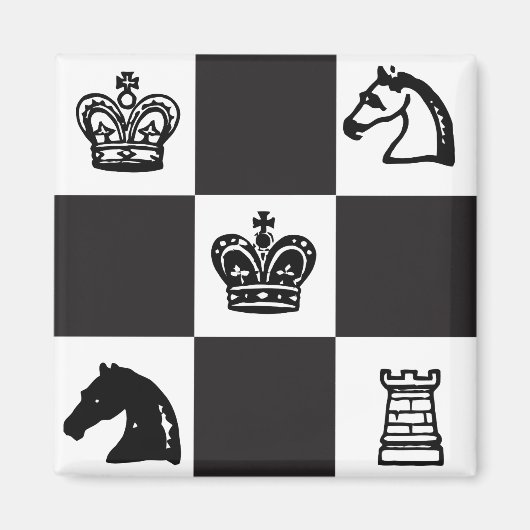 Schach Magnet (Vorne)