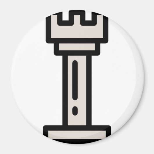 Schach Magnet (Vorne)