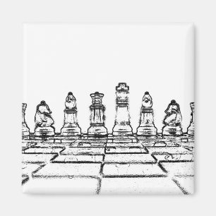 Schach Magnet