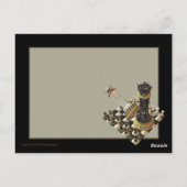 Schach Maniac Postkarte (Rückseite)