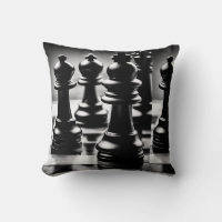 "Schach Masterpiece Pillow - Elegantes Stofftier C