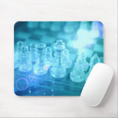 Schach-Match-Mausunterlage Mousepad (Mit Mouse)