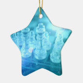 Schach-Match-Verzierung Keramikornament (Links)