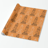 Schach Mates Wrapping Paper Geschenkpapier (Ungerollt)