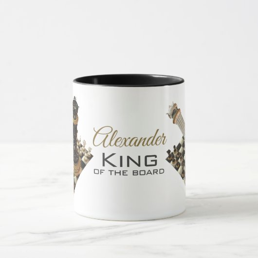 Schach-Meister-Schach-Brett Tasse (Zentrum)