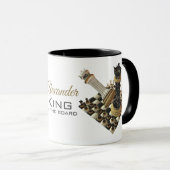 Schach-Meister-Schach-Brett Tasse (VorderseiteRechts)