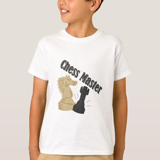 Schach-Meister T-Shirt (Vorderseite)