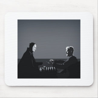 Schach mit dem Tod spielen Mousepad