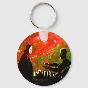 Schach mit dem Tod spielen Schlüsselanhänger