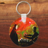 Schach mit dem Tod spielen Schlüsselanhänger (Vorderseite)