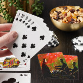 Schach mit dem Tod spielen Spielkarten (In Situ)