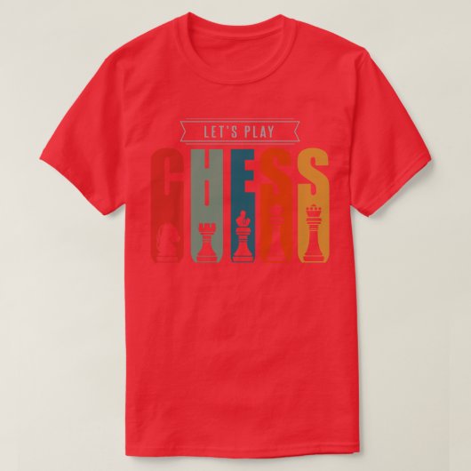 Schach mit Freunden 5 T-Shirt (Design vorne)